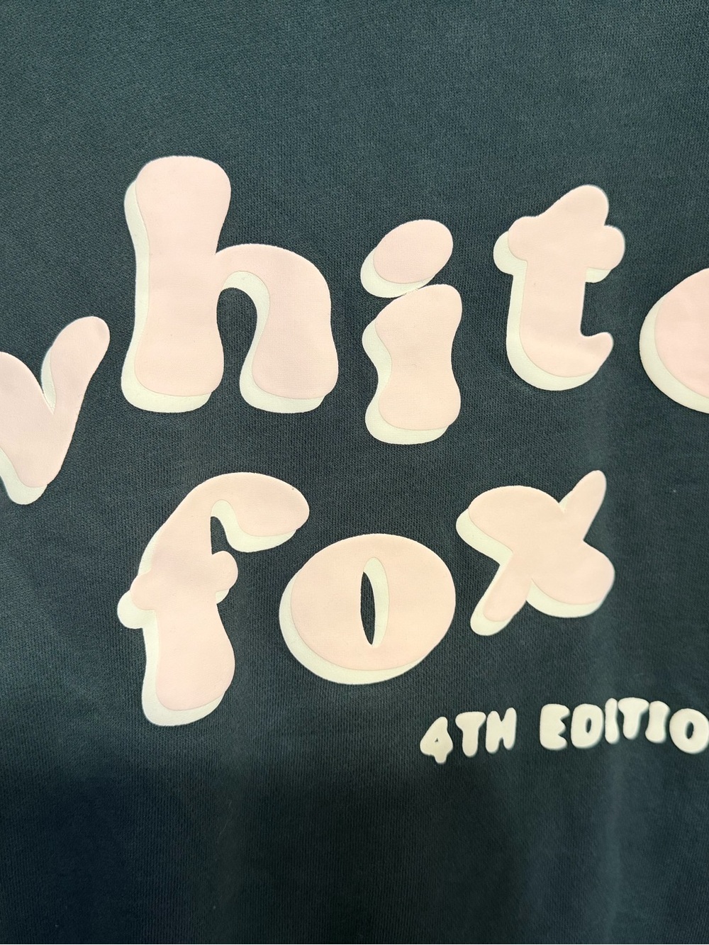 White Fox Boutique 4th Edition Set Green and Pink Bubble Lettering Size S/M EUC - Picture 3 of 10